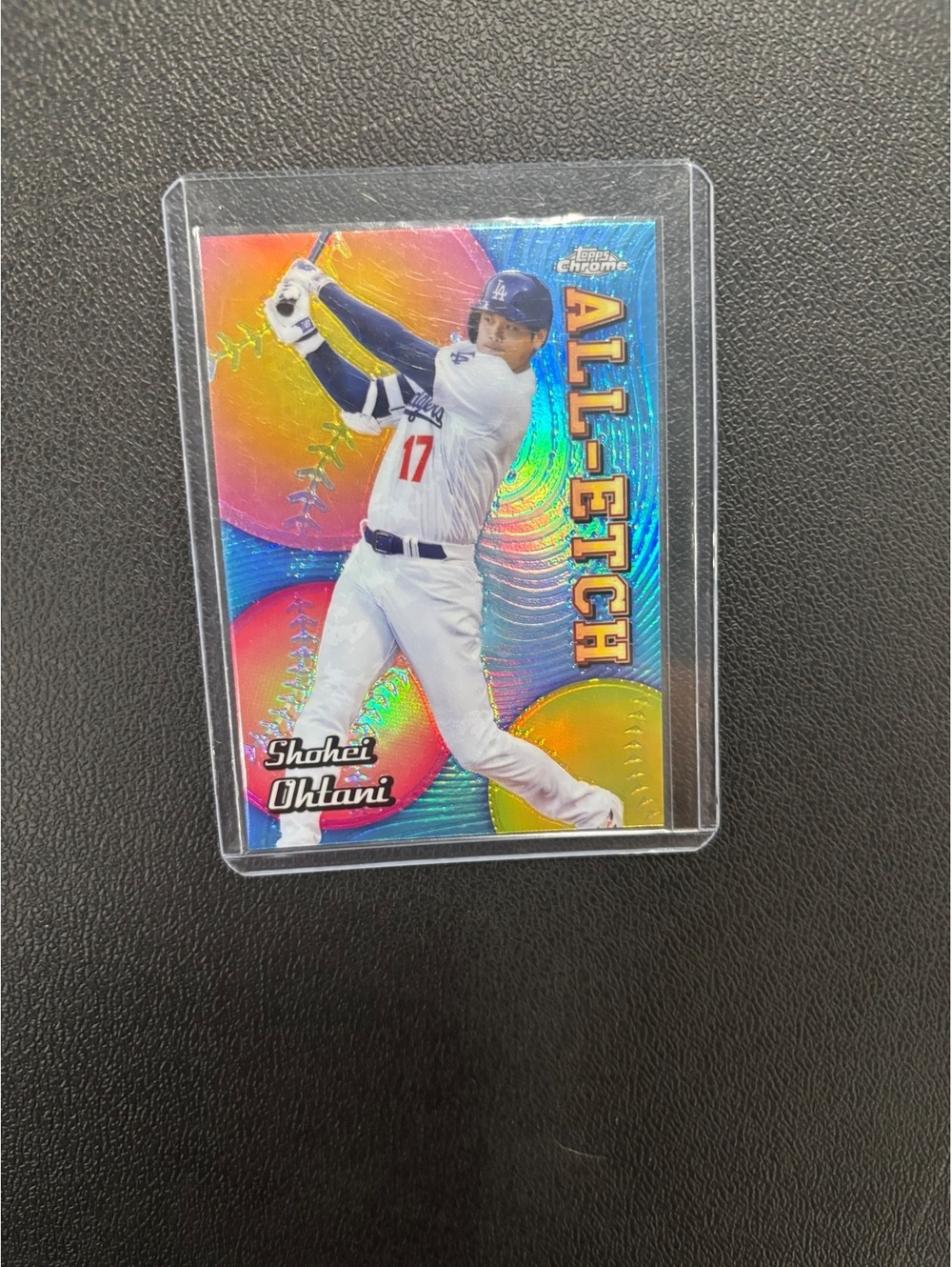 2025 Topps Stadium Club Shohei Ohtani All-Etch Insert Baseball Card - Los Angels